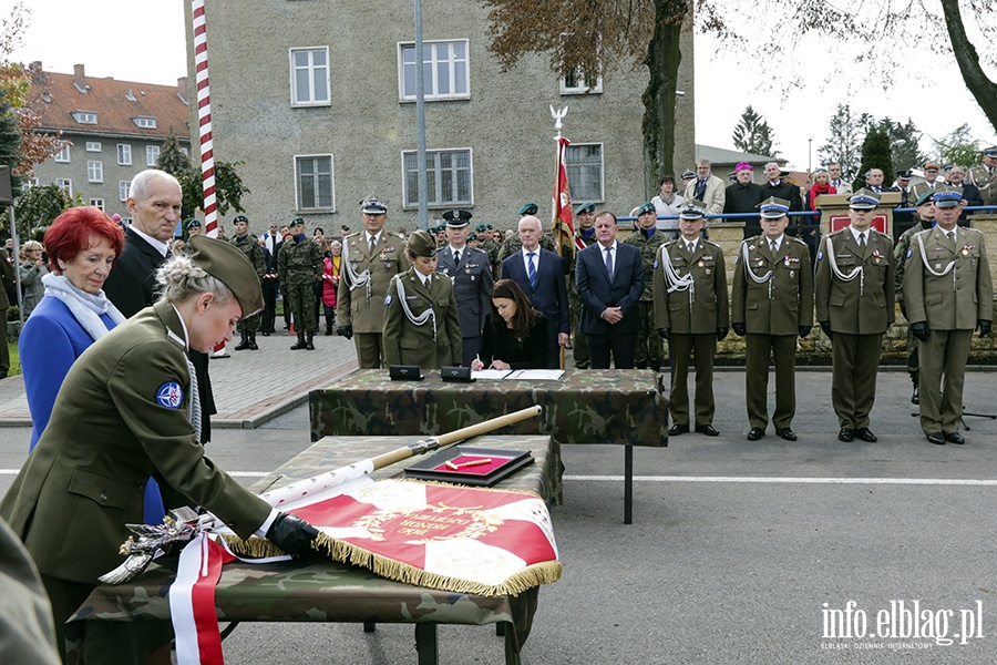 Sztandar dla Puku Wsparcia Dowodzenia, fot. 55