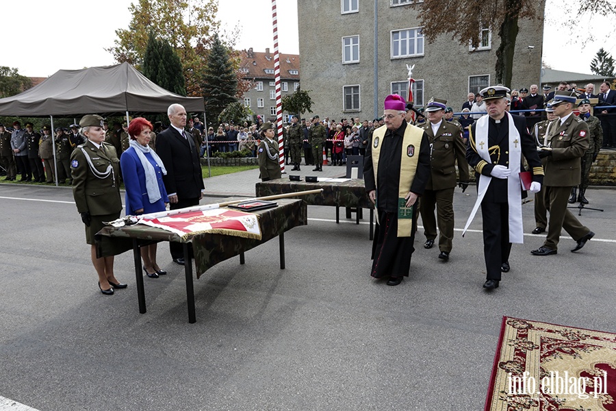 Sztandar dla Pułku Wsparcia Dowodzenia, fot. 63