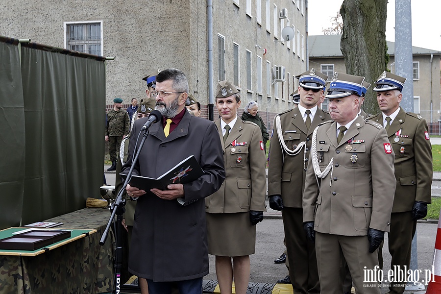 Sztandar dla Pułku Wsparcia Dowodzenia, fot. 84