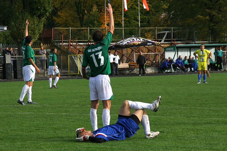 Mecz 13 kolejki II ligi: Olimpia Elblg - GKS Jastrzbie 1-3, fot. 20