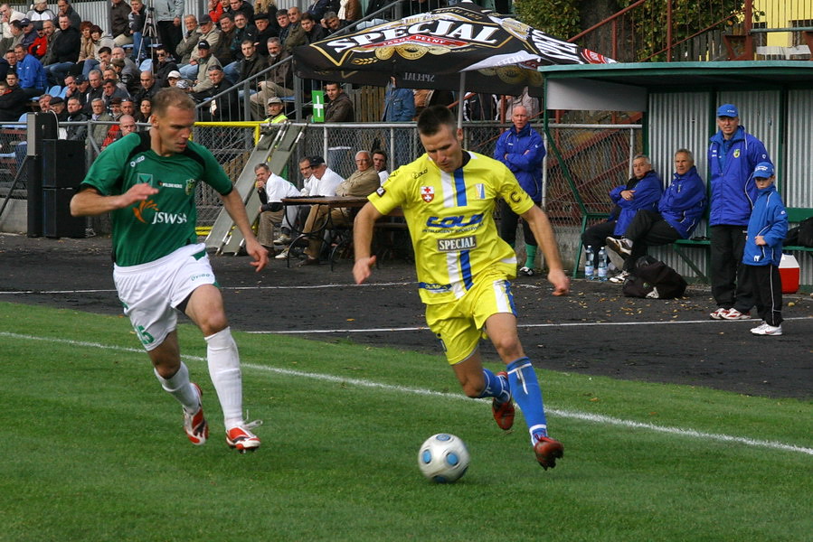 Mecz 13 kolejki II ligi: Olimpia Elbląg - GKS Jastrzębie 1-3, fot. 23