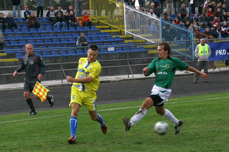 Mecz 13 kolejki II ligi: Olimpia Elblg - GKS Jastrzbie 1-3, fot. 25