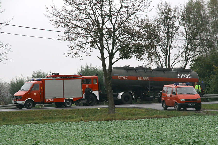 Wypadek cysterny z gazem w Kazimierzowie na drodze krajowej nr 7, fot. 5