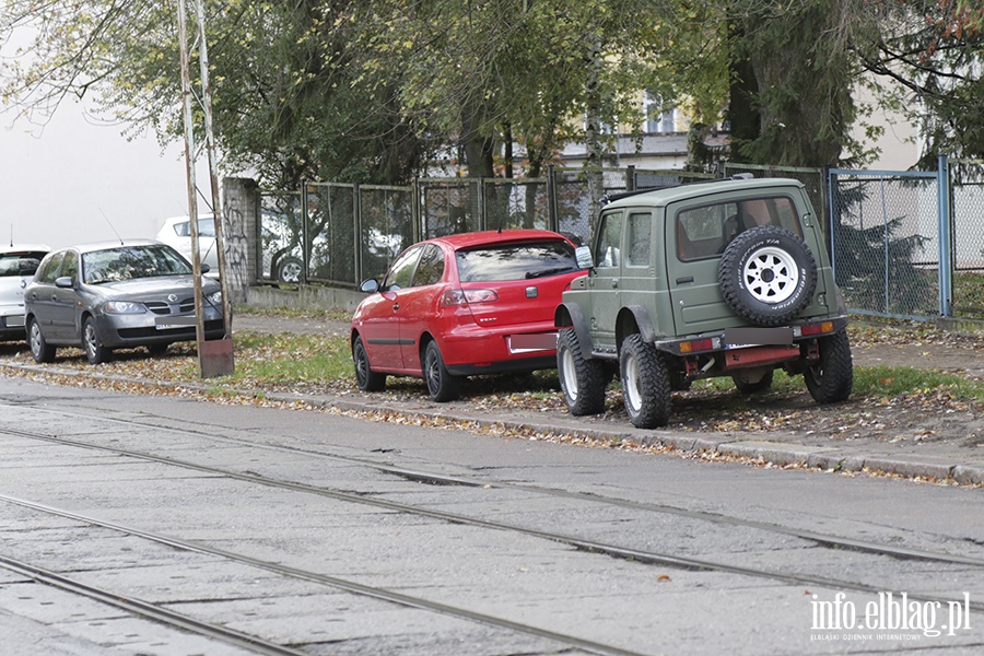 Mistrzowie parkowania w Elblągu (część 33), fot. 15