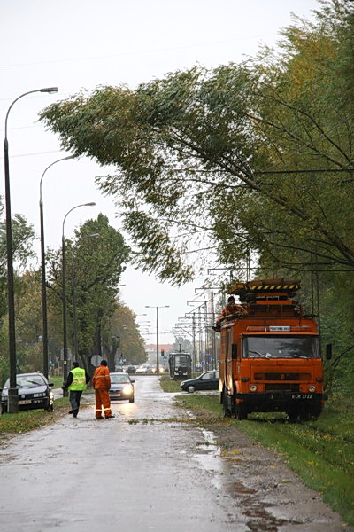 Podtopienia spowodowane cofką do rzeki Elbląg, fot. 53