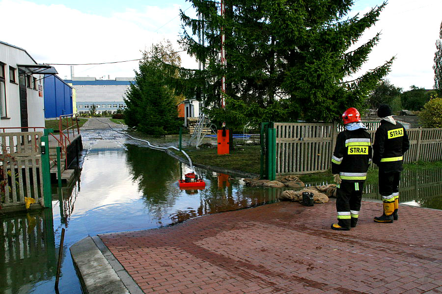 Skutki podtopień po silnych wiatrach w Elblągu, fot. 50