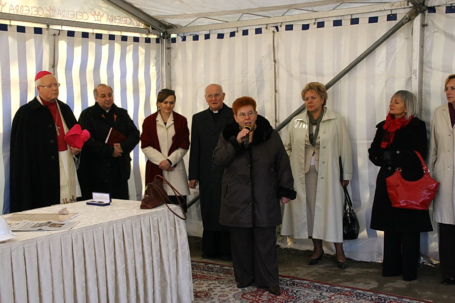 Wmurowanie kamienia węgielnego pod nowe Hospicjum przy ul. Toruńskiej, fot. 3