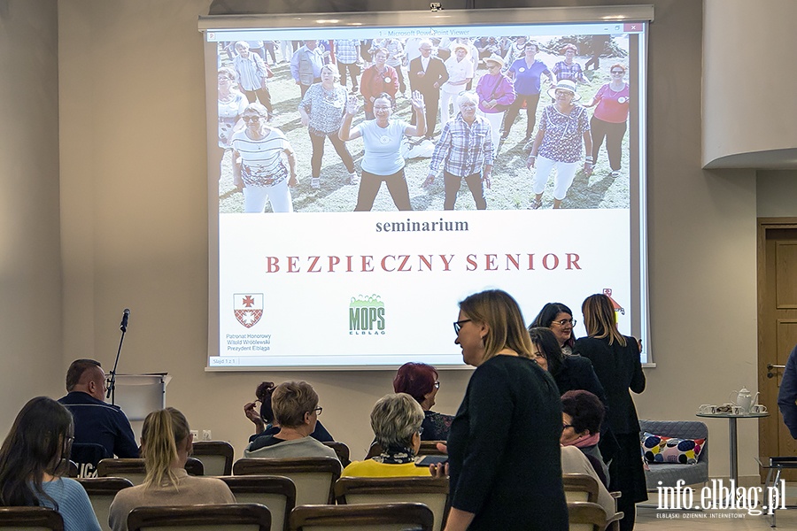 Bezpieczny Senior seminarium, fot. 1