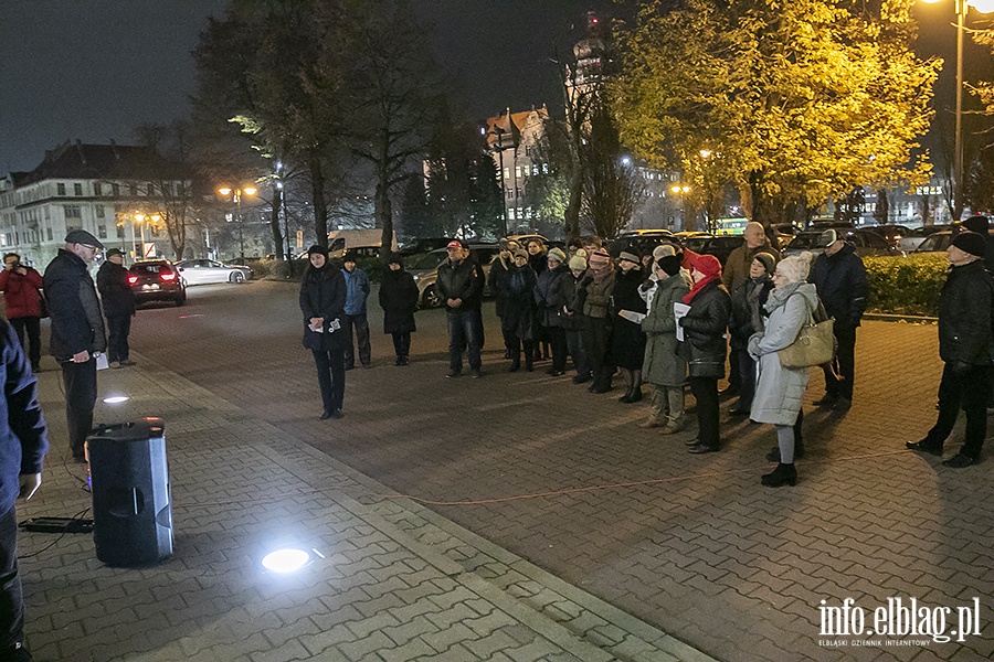 Protest pod sądem, fot. 1