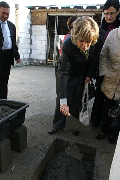 Wmurowanie kamienia wgielnego pod nowe Hospicjum przy ul. Toruskiej, fot. 26