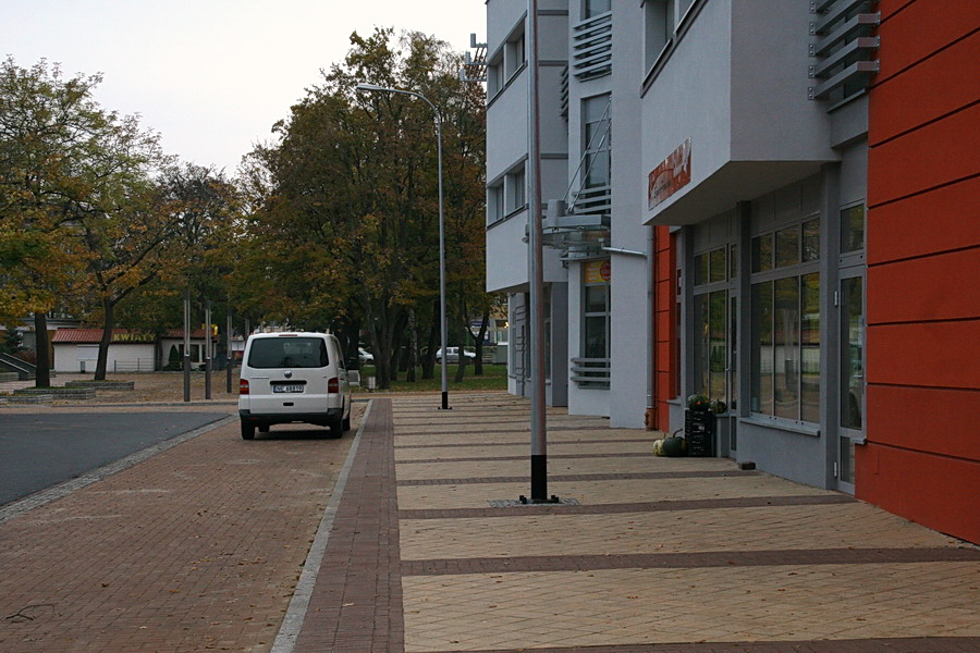 Ptla autobusowa przy Placu Dworcowym po przebudowie, fot. 2