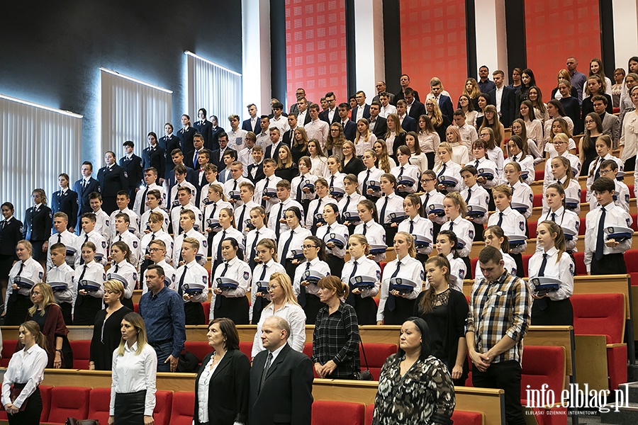 lubowanie klas pierwszych ZST w Elblgu, fot. 11