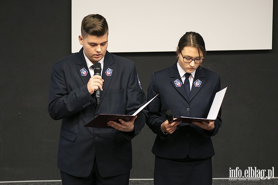 lubowanie klas pierwszych ZST w Elblgu, fot. 22