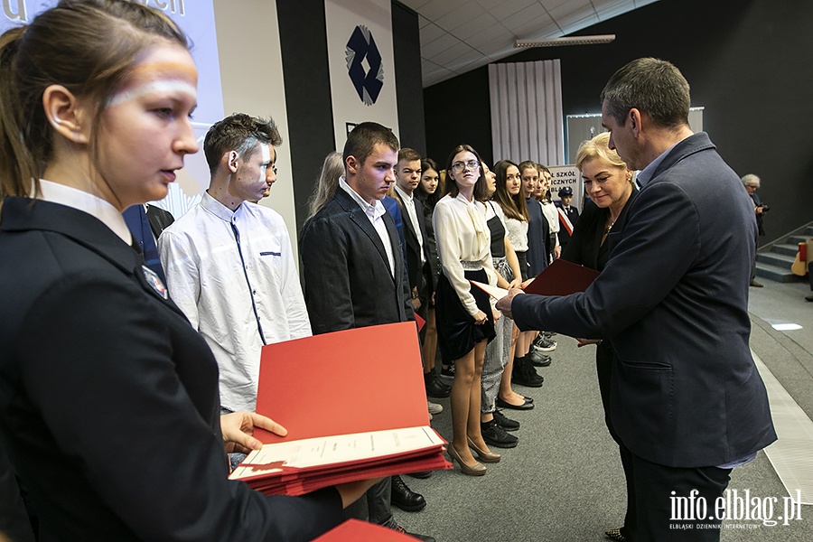 lubowanie klas pierwszych ZST w Elblgu, fot. 26