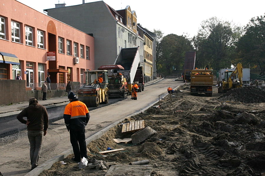 Przebudowa ul. Grota Roweckiego oraz odcinków ulic Traugutta i Kosynierów Gdyń., fot. 32