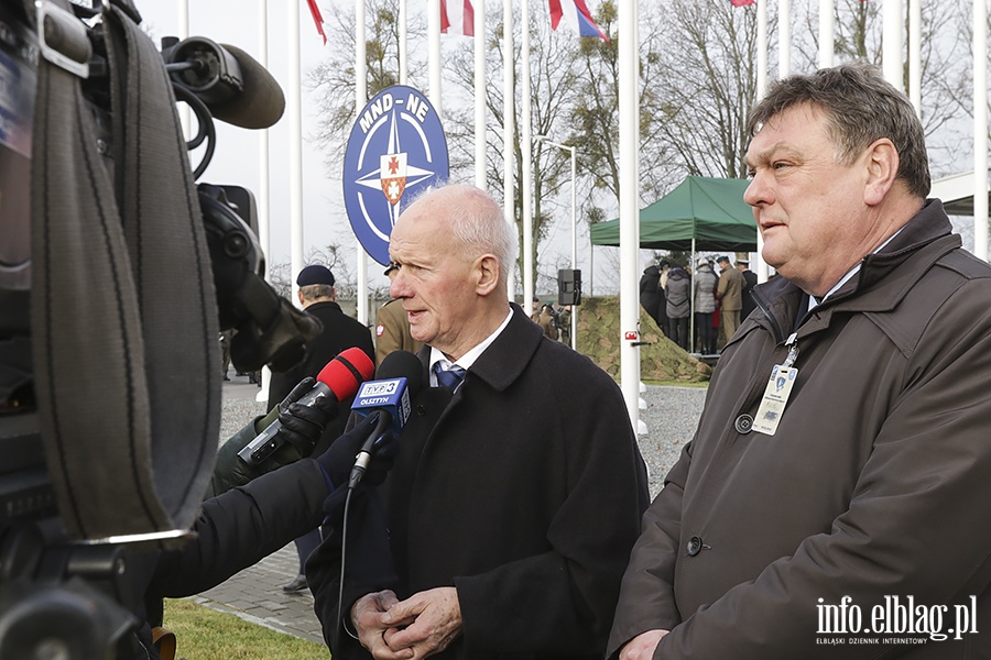 Dowództwo NATO w Elblągu świętowało 1. rocznicę osiągnięcia gotowości bojowej, fot. 2