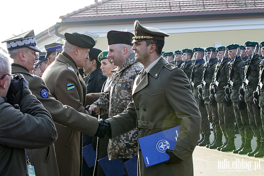 Dowdztwo NATO w Elblgu witowao 1. rocznic osignicia gotowoci bojowej, fot. 47