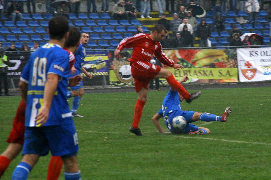 Mecz 16 kolejki II ligi: Olimpia Elbląg - Concordia Piotrków Tryb. 3-0, fot. 2