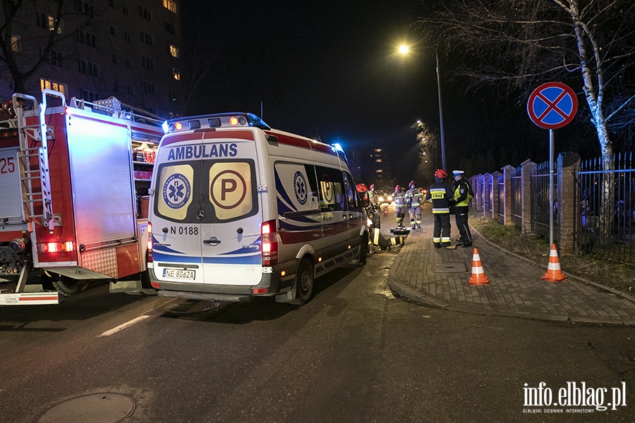 Wypadek na ulicy Podgrnej, fot. 2