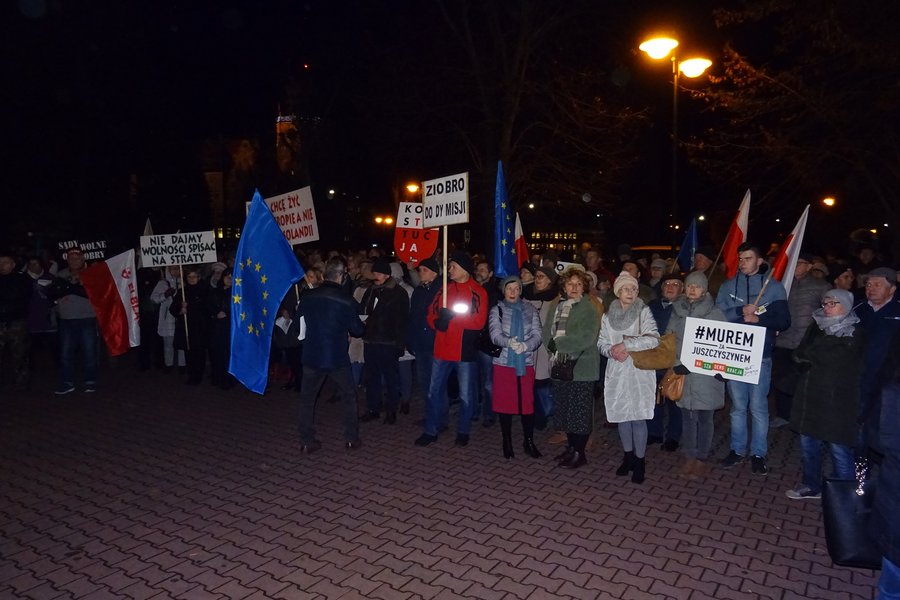 Protest w obronie wolnych sdw, fot. 2