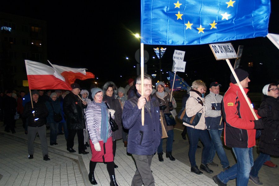 Protest w obronie wolnych sdw, fot. 12