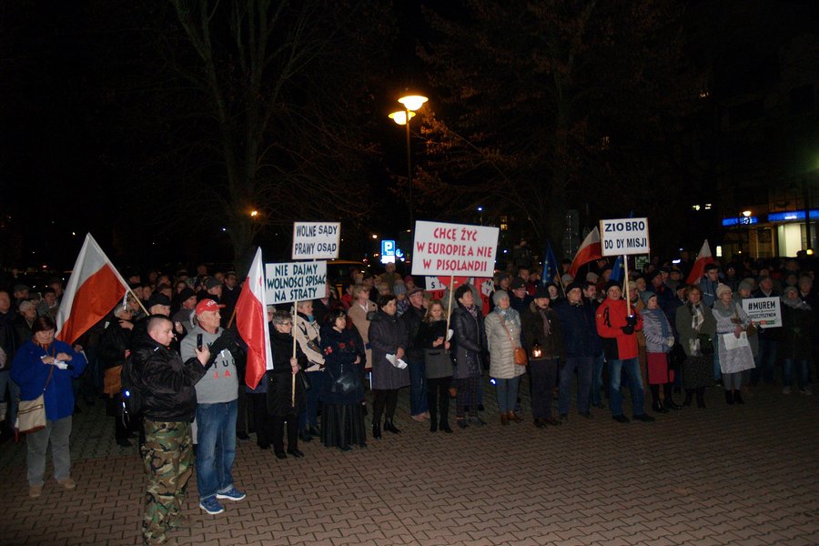 Protest w obronie wolnych sdw, fot. 15