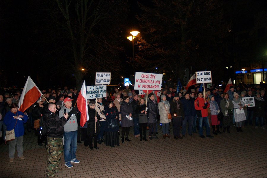 Protest w obronie wolnych sdw, fot. 15