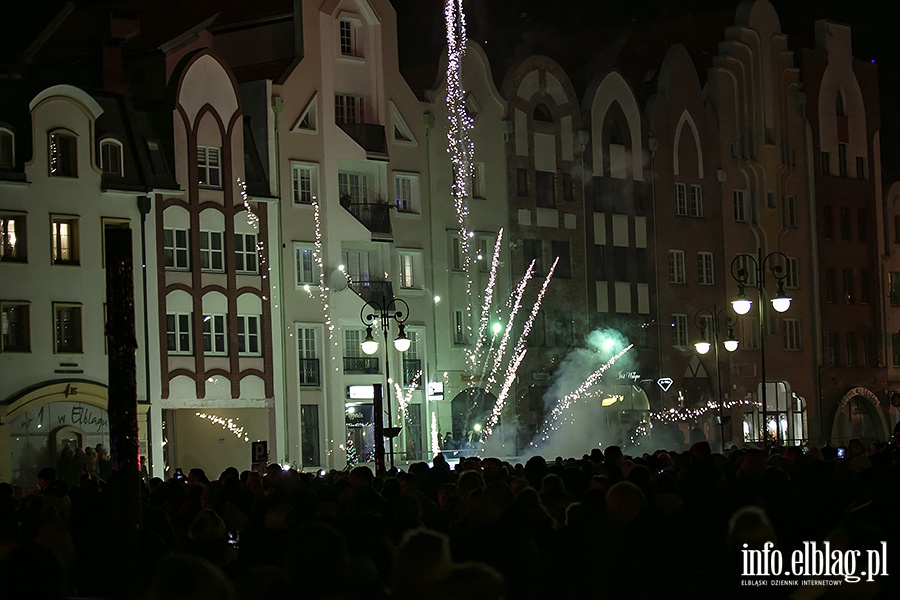 Elblag przywitał Nowy Rok, fot. 29