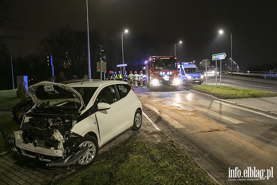 Wypadek ulica Warszawska, fot. 8