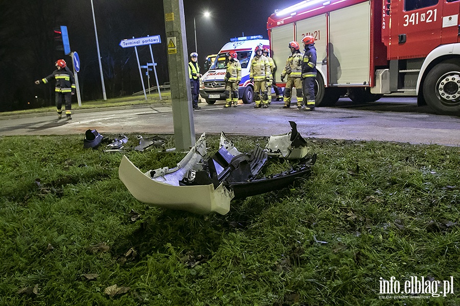 Wypadek ulica Warszawska, fot. 11