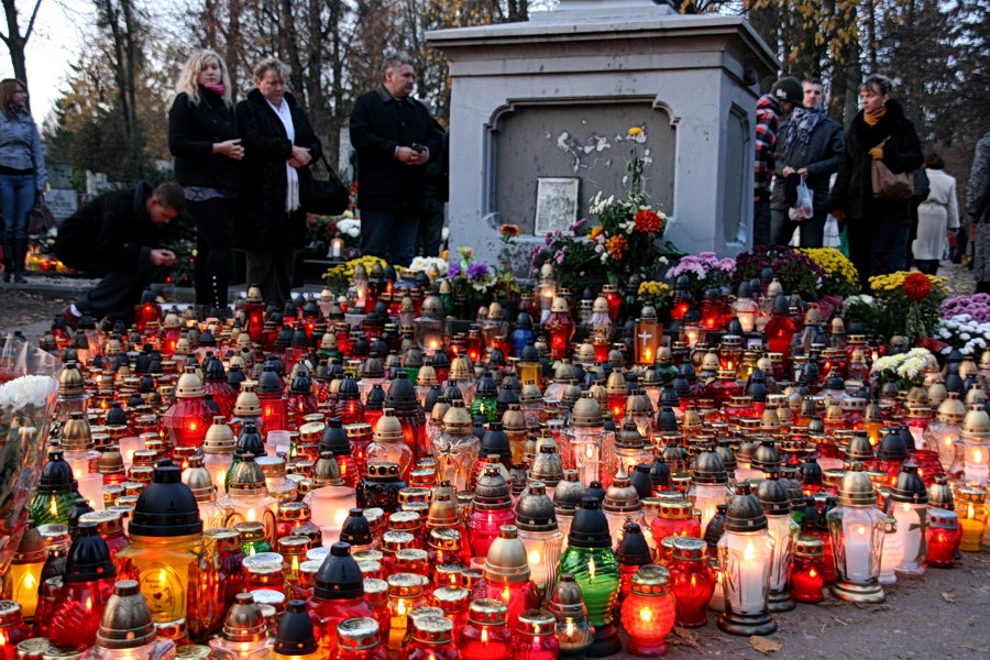 Dzie Wszyskich witych i Zaduszki na cmentarzach w Elblgu i okolicach, fot. 21