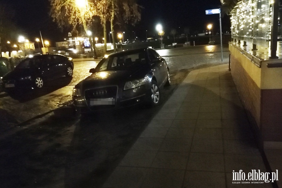 Mistrzowie parkowania w Elblągu (część 39), fot. 1