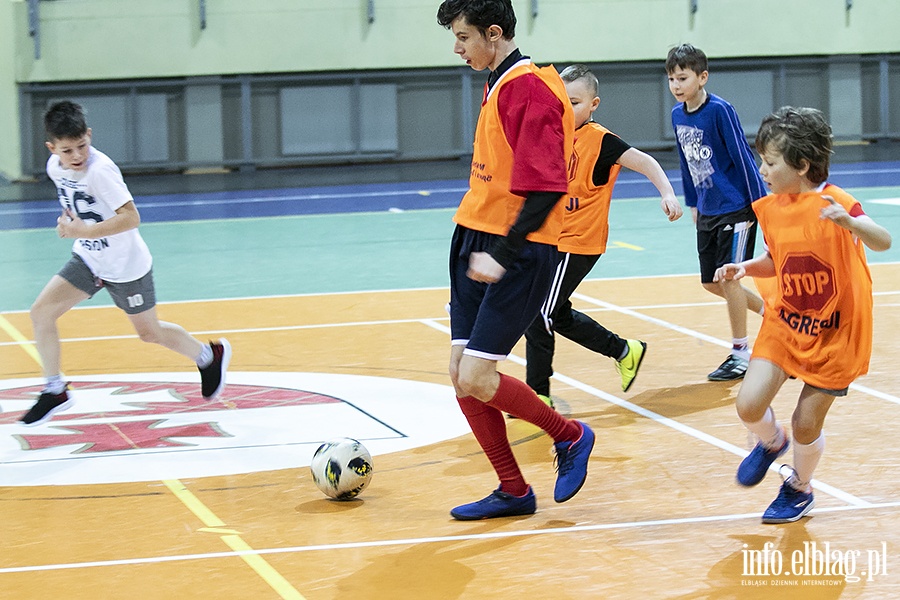 Ferie-zajcia sportowe na hali sportowej MOSiR, fot. 1