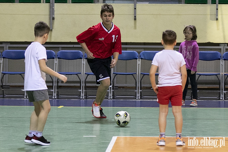 Ferie-zajcia sportowe na hali sportowej MOSiR, fot. 22