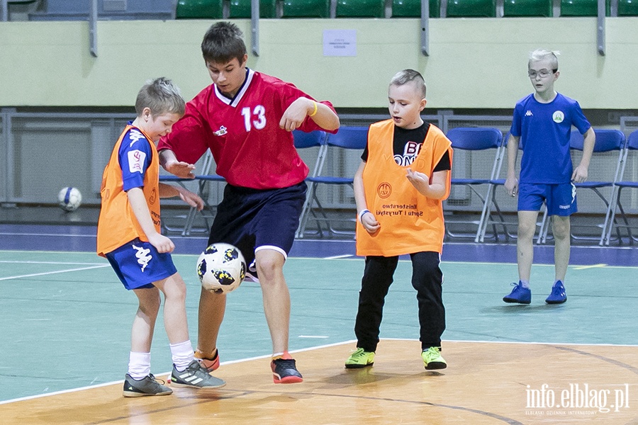 Ferie-zajcia sportowe na hali sportowej MOSiR, fot. 34