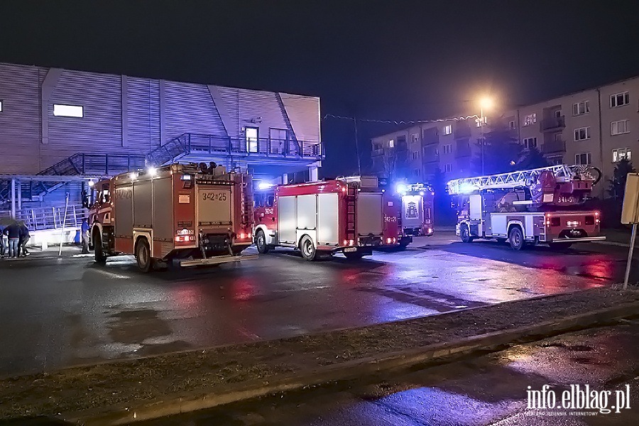 Alarm pożarowy w CH Ogrody, fot. 8