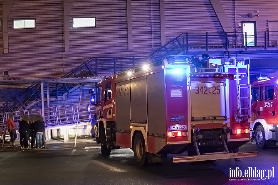 Alarm poarowy w CH Ogrody, fot. 9