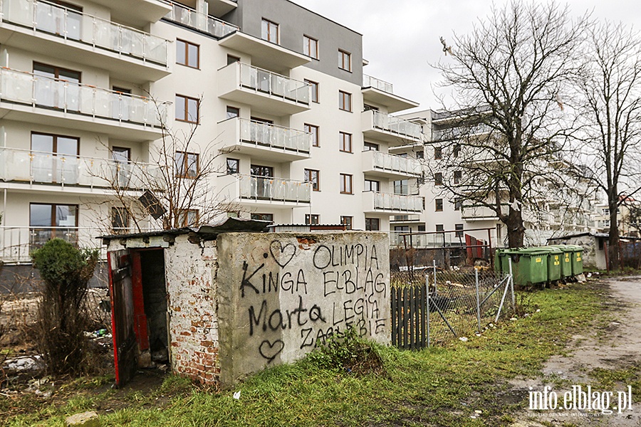 Rozbirka budynku mieszkalnego przy al. Grunwaldzka 97, fot. 11