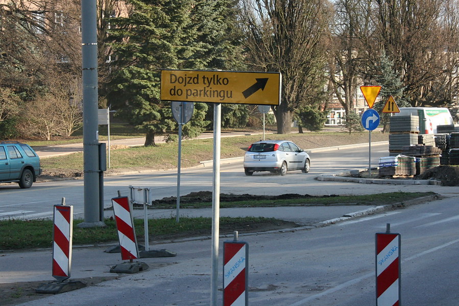 Przebudowa ul. Grota Roweckiego - przywrcenie ruchu na pnocnej czeci jezdni, fot. 2