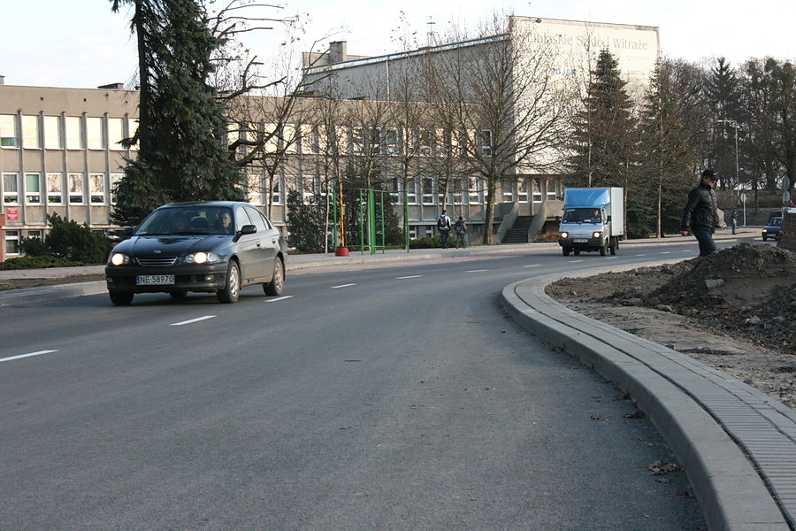 Przebudowa ul. Grota Roweckiego - przywrcenie ruchu na pnocnej czeci jezdni, fot. 4