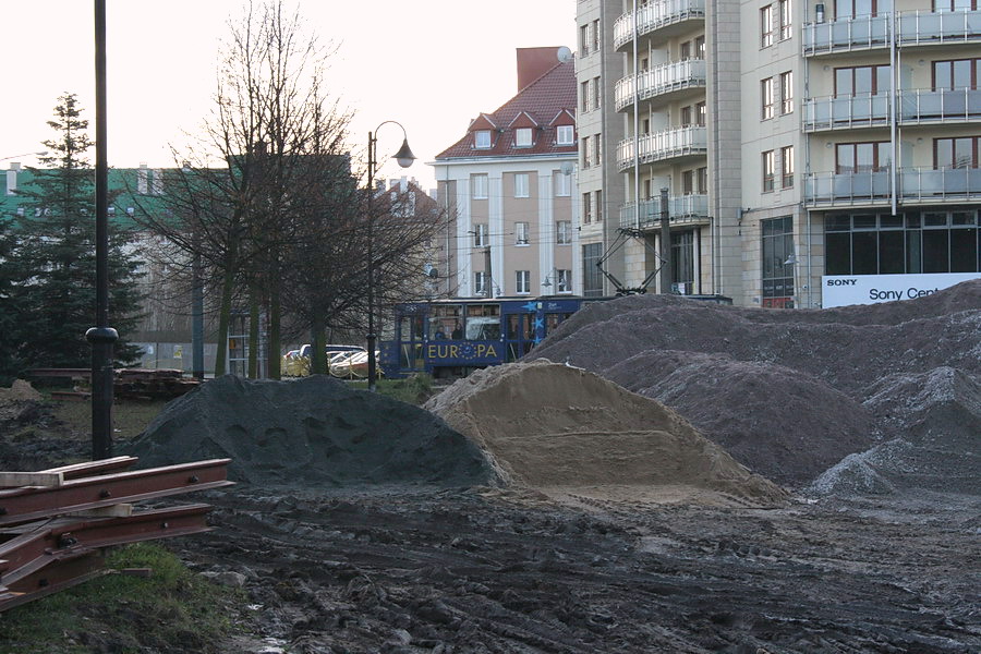 Przebudowa ul. Grota Roweckiego - przywrócenie ruchu na północnej cześci jezdni, fot. 5
