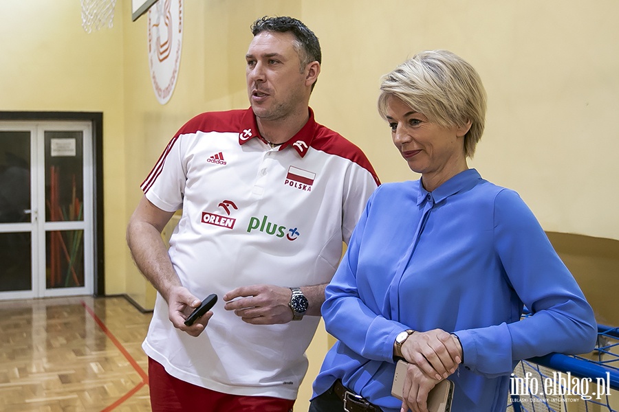 Marcin Prus odwiedził SSP nr 3 w Elblągu, fot. 3