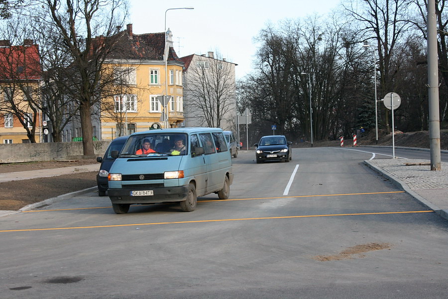 Przebudowa ul. Grota Roweckiego - przywrcenie ruchu na pnocnej czeci jezdni, fot. 14