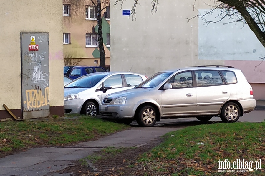 Mistrzowie parkowania w Elblgu (cz 44), fot. 3