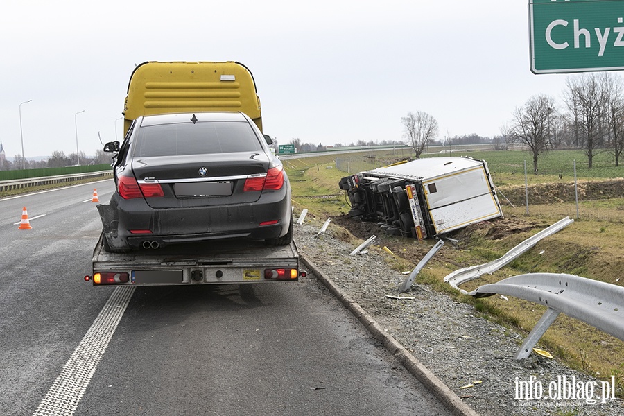 Kolizja na drodze S7, fot. 3