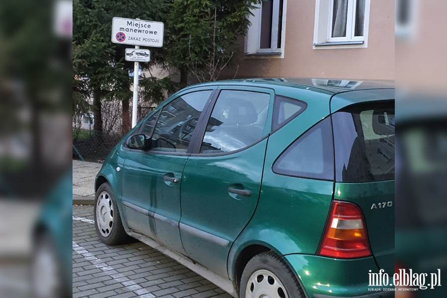 Mistrzowie parkowania w Elblgu (cz 45), fot. 8