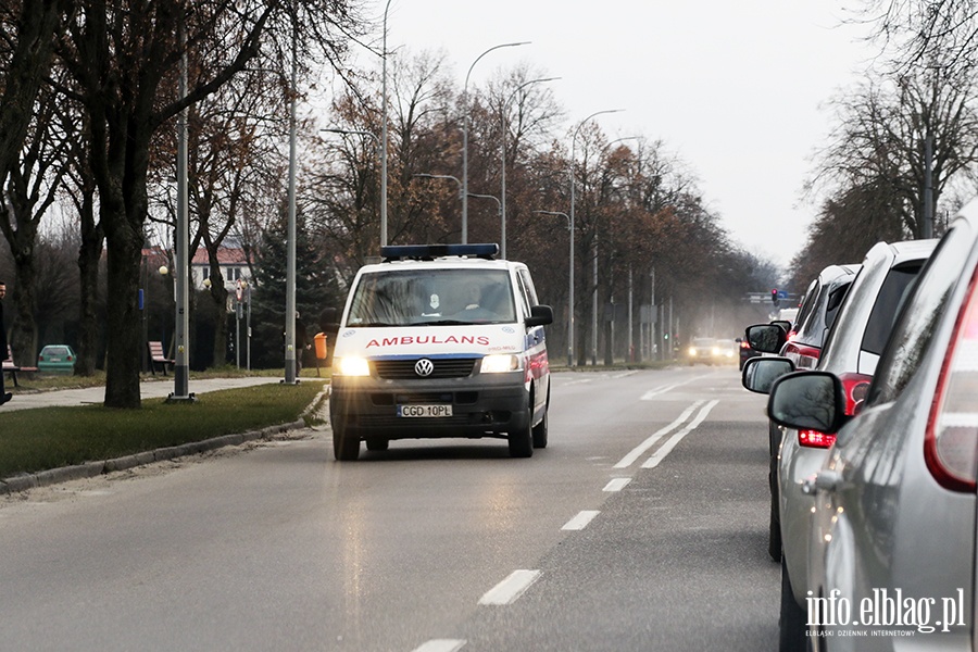 Kolizja trzech samochodw na Grunwaldzkiej, fot. 1