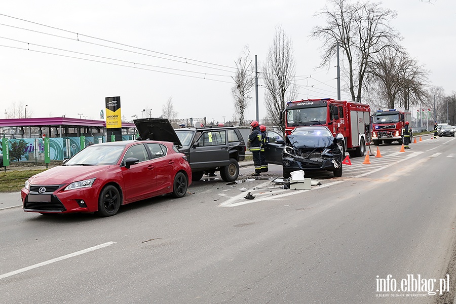 Kolizja trzech samochodw na Grunwaldzkiej, fot. 7