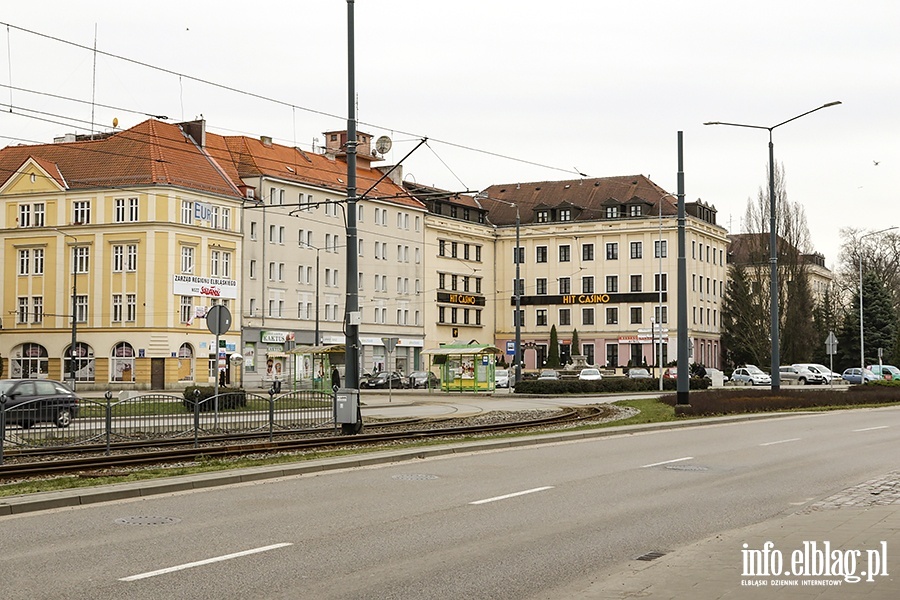 Elbląg w czasie stanu zagrożenia epidemicznego, fot. 1