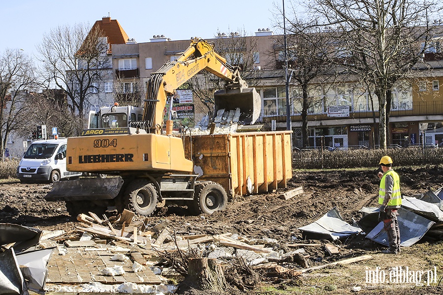 Rozbirka budynku po ogrodniku ulica Robotnicza, fot. 10